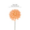 Unique Bargains Durable PE Realistic Appearance Mini Artificial Flower Heads 2.8 x 9.3 Inch 25 Pcs - 4 of 4