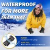 Solaris Waterproof Warm Ski Gloves with Pocket, Winter Cozy 3M Thinsulate Outdoor Snowboard Gloves for Women, Youth, Kid, Skiing, Snowboarding - 3 of 4