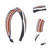 Unique Bargains Grace Stripe Pattern Wide Cross Headbands1 Pc - 3 of 4