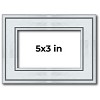 PosterPalooza | Photo Size Classic Silver Picture Frame - UV Acrylic, Foam Board Backing, Hanging Hardware - 2 of 4
