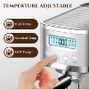 Espresso Coffee Maker with Automatic Milk Frothing System, Temp Adjustable, Steam Wand & Cup Warmer, 20 Bar Espresso Machines for Latte, Cappuccino - 2 of 4