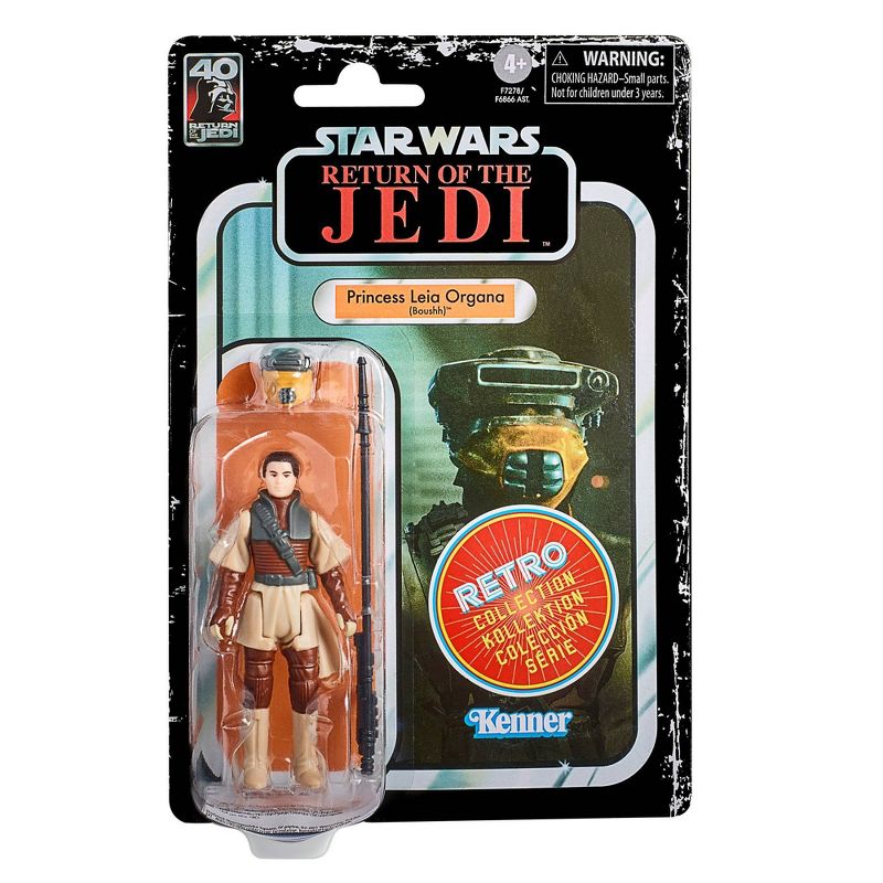 Star Wars: Return of the Jedi Retro Collection Princess Leia Organa Action Figure, 2 of 4