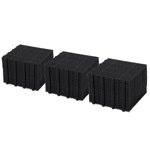 Interlocking Deck Tiles, Outdoor Waterproof & Anti-slip, for Patio, Balcony, Pool Side, Bathroom, Shower, Balcony, Porch - 1 of 4