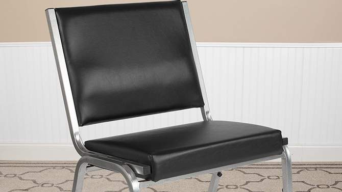 Emma and Oliver 1000 lb. Rated Antimicrobial Bariatric medical Reception Chair, 2 of 8, play video