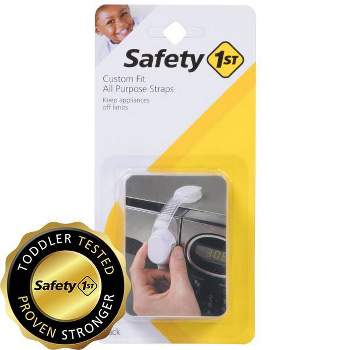 Safety 1ˢᵗ Easy Grip Toilet Lock (2pk), White