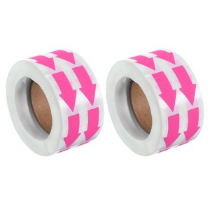 Unique Bargains PVC Waterproof Removable Self-Adhesive Floor Marking Arrow Sticker Labels 2000 Pcs - 1 of 4