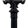 Kichler Lighting Tournai 4 - Light Post Light in  Textured Black - 3 of 4