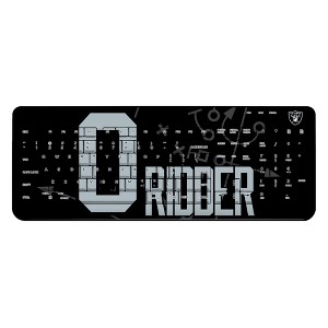 NFL Las Vegas Raiders Players Game Tactic Wireless USB Keyboard - 1 of 4