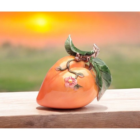 Kevins Gift Shoppe Ceramic Peach Figurine - image 1 of 3