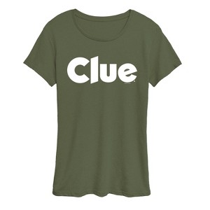 Women's - Clue - Clue Logo Short Sleeve Graphic T-Shirt - 1 of 3