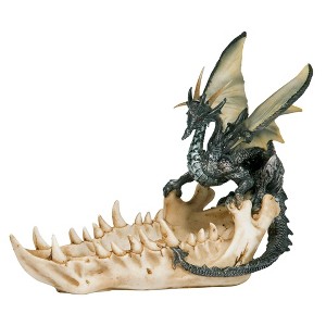 Design Toscano Jaw of the Dragon Offering Dish - 1 of 4