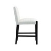 Meridian Furniture,Aimee Cream Vegan Leather Counter Stool - 4 of 4