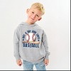 The Juniper Shop Just A Boy Who Loves Baseball Toddler Hoodie - 2 of 4