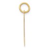 Black Bow Jewelry 14k Yellow Gold Madison Collection LG Classic Script Initial J Pendant - 2 of 4