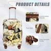 Mlmh & Kngwa 3 pcs Spinner Wheel Luggage With Printed pattern - 3 of 4