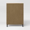 Mixed Material 4 Drawer Dresser Updated Base Natural Wood - Room Essentials™ - 4 of 4