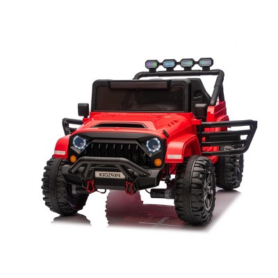 24V Ride on Toys for Kids, 2 Seater Electric Ride on Car w/Remote Control, 4 Powerful Motors, 4WD/2WD, 3 Speeds, Bluetooth, for Kids Toddler