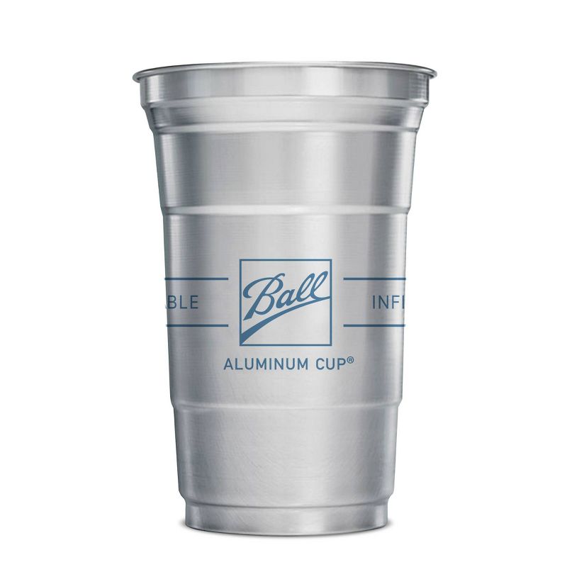 Ball Aluminum Cup Recyclable Party Cups - 9oz/24ct, 3 of 8