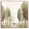 Masterpiece Art Gallery 35"x35" Valley of Green Wall Art - 2 of 4