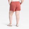 Women's Mid-Thigh Fleece Shorts - Universal Thread™ - 2 of 3