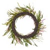 Spring Amaranthus Meadow 26in Wreath w/ Artificial Millet - 4 of 4