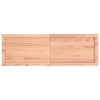 vidaXL Table Top Light Brown 47.2"x15.7"x(0.8"-1.6") Treated Solid Wood Oak - 4 of 4