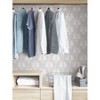 NuWallpaper Moon Rabbit Peel and Stick Wallpaper Gray: Removable Vinyl Temporary Wallpaper, Self-Adhesive, 28.2 Sq Ft Coverage - 4 of 4