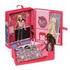 Home & Go Dollhouse Playset Travel & Storage Case with Bed/Bedding for 12" Fashion Dolls - Pink - 4 of 4