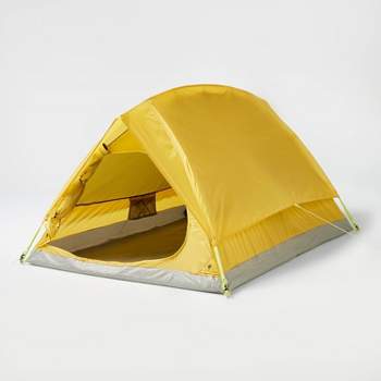 2 Person A Frame Camping Tent Yellow - Embark™