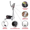 Sunny Health & Fitness Magnetic Smart Elliptical Machine - Gray - 2 of 4