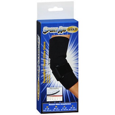 Sport Aid Gold ThermaDry Tennis Elbow Sleeve Medium
