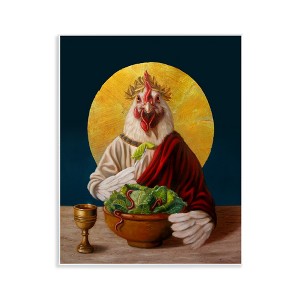 Stupell Industries Classic Hen with Meal, 14" x 11" - 1 of 4