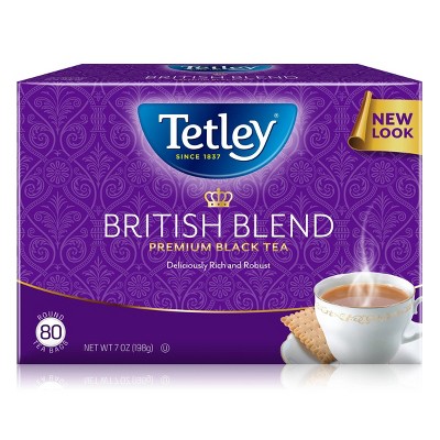 Tetley Premium British Blend Black Tea - 80 ct