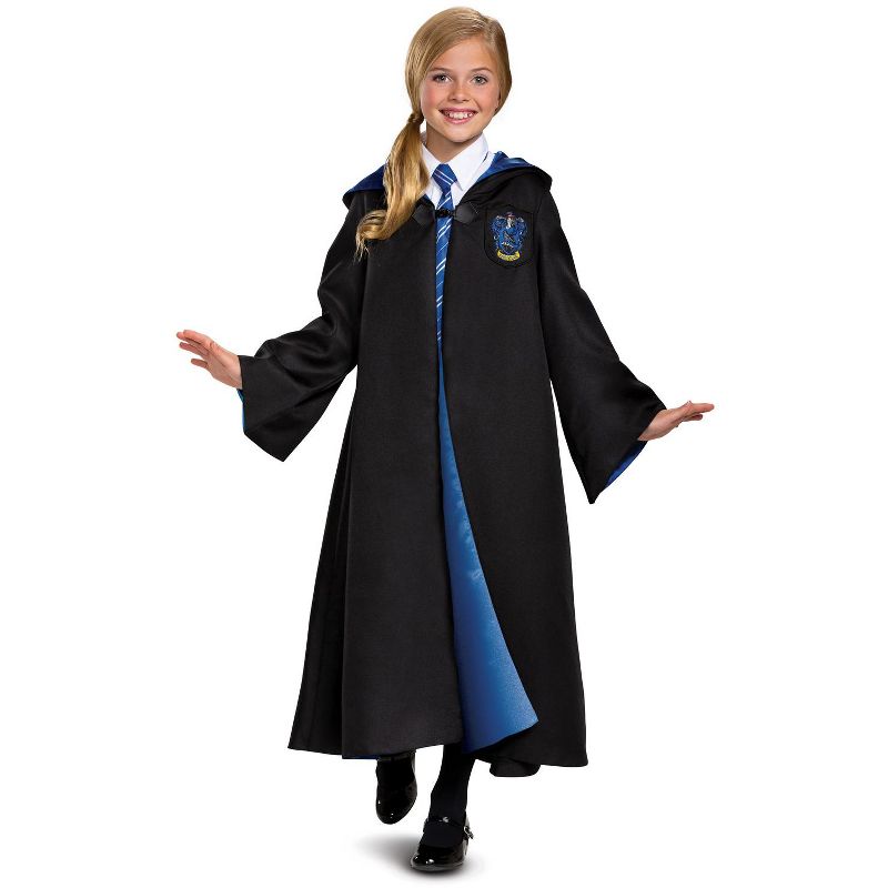Harry Potter Ravenclaw Robe Prestige Child Costume, Medium (7-8), 3 of 4