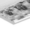 23" x 31" Herd of Highland Cows BW by The Creative Bunch Studio Floating Acrylic Unframed Wall Canvas - Kate & Laurel All Things Decor - 3 of 4