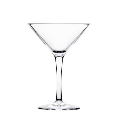 8oz 6pk Glass Martini With Gold Rim Drinkware Set - Stolzle