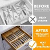 Knife Drawer Organizer Insert (16 Knife Slots and 1 Sharpener Slot) - 2 of 4