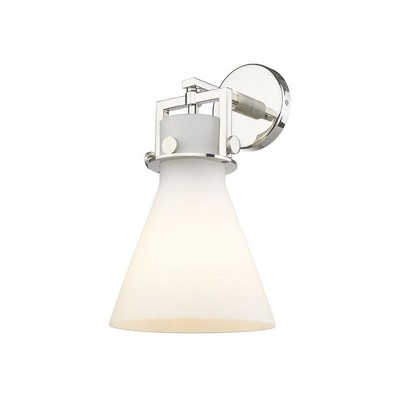 Newton Cone - 1 Light Wall Sconce In Industrial Style-14 Inches Tall and 8 Inches Wide