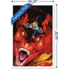 Trends International Marvel Moon Girl & Devil Dinosaur - Attack Framed Wall Poster Prints - 3 of 4