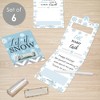 Big Dot of Happiness Winter Wonderland - DIY Assorted Snowflake Holiday Party and Winter Wedding Cash Holder Gift - Funny Money Cards - Set of 6 - 2 of 4
