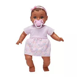 Perfectly Cute My Sweet Baby 14" Baby Doll - Dark Brunette with Brown Eyes