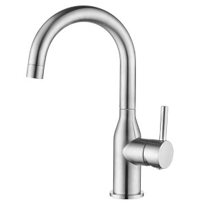 WOWOW Single Handle Bar Faucet with Supply Lines - 1 of 4