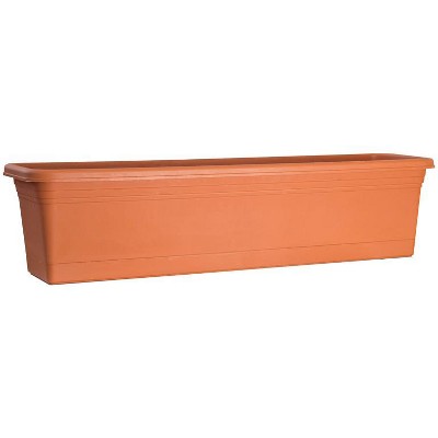 Rugg Polyresin Window Box Terracotta