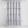 Recycled Ruffles and Pleats Shower Curtain - 4 of 4