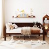 KIGFTSOD Elegant design Full size Daybed, Espresso - 2 of 4