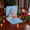 Unique Bargains Christmas Greeting Card Multicolor 4.7"x4.7" 1 Set - 2 of 4