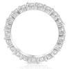 Pompeii3 Diamond Eternity Ring 2 Carat Womens Stackable Wedding Band 14K White Gold - 3 of 4