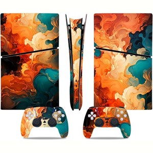Aghana Digitals PS5 Slim Digital Version Skin for Console and Controllers - 1 of 3