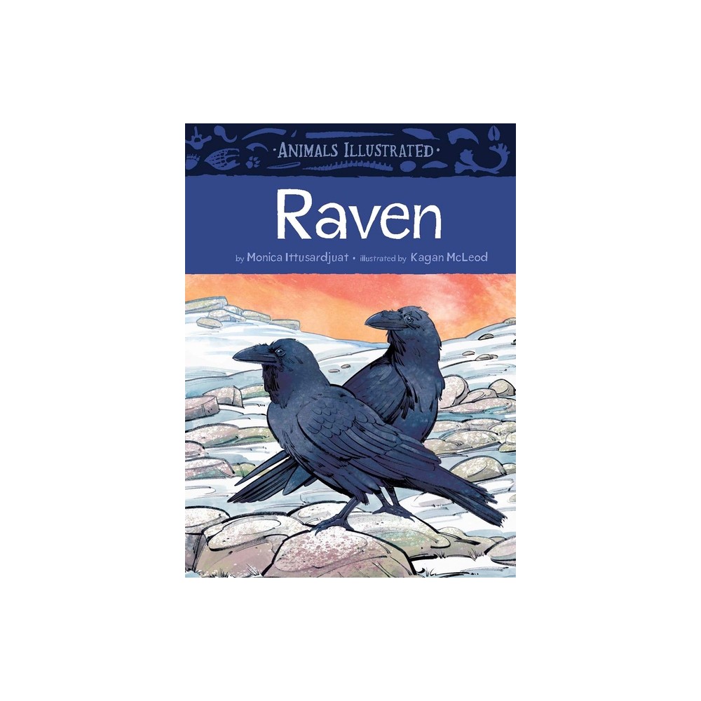 Animals Illustrated: Raven - by Monica Ittusardjuat (Hardcover)