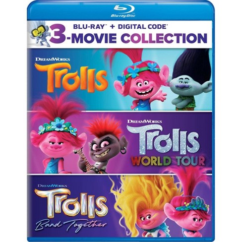 Trolls 3-movie Collection : Target